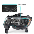Set of 2 Halogen Projector Headlights for Jeep Grand Cherokee (2017–2021)