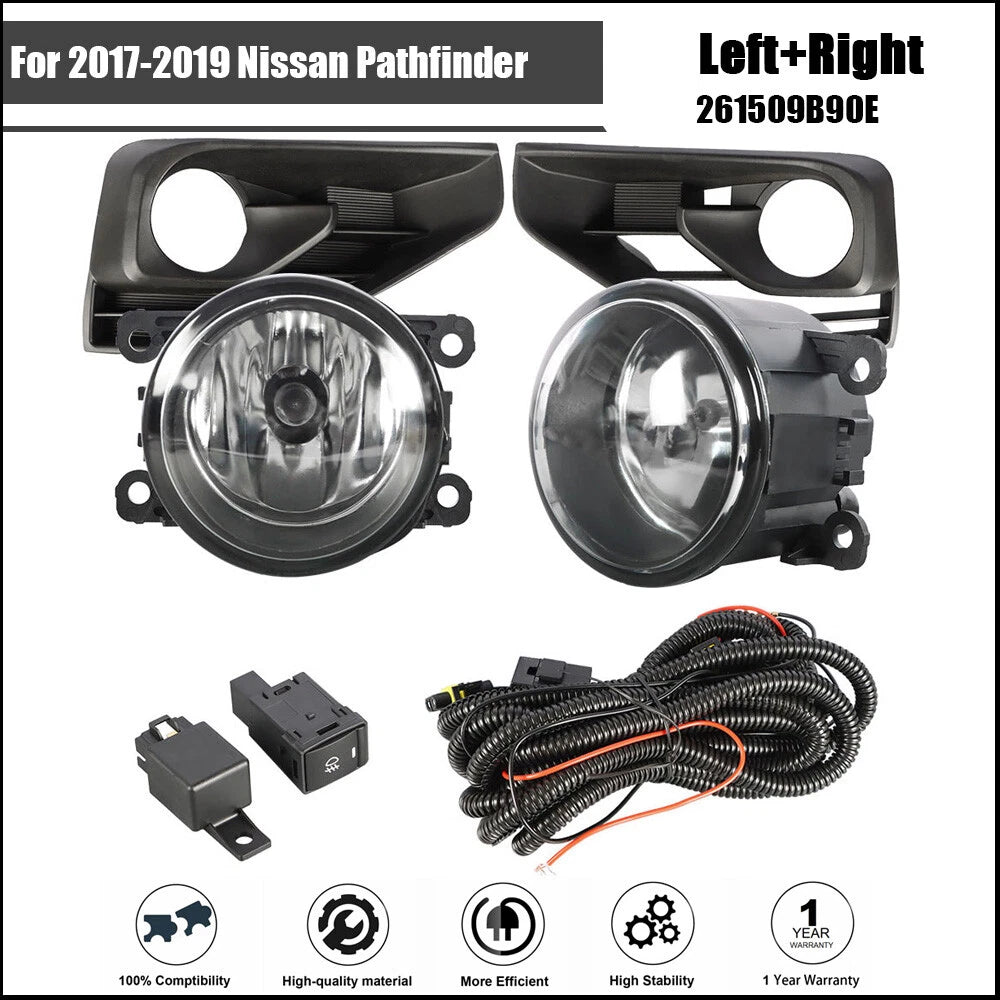 Fog Light Assembly Kit for Nissan Pathfinder (2017â2019)