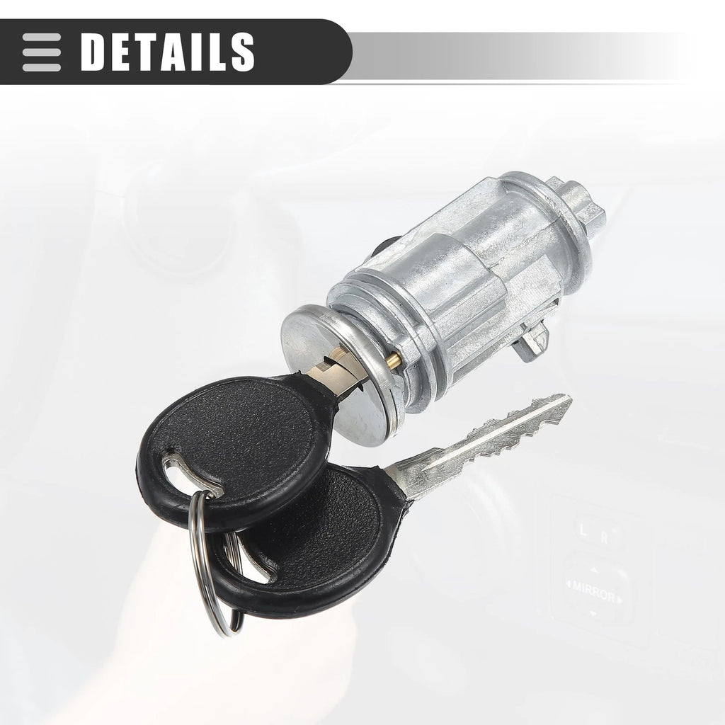 Set of 1 Ignition Switch Lock Cylinder with 2 Keys for Dodge Dakota (NO.5018702AA)