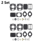 2X Carburetor Gasket Kit for B&S (693503, 422707, 422777, 42B707, 42D707)