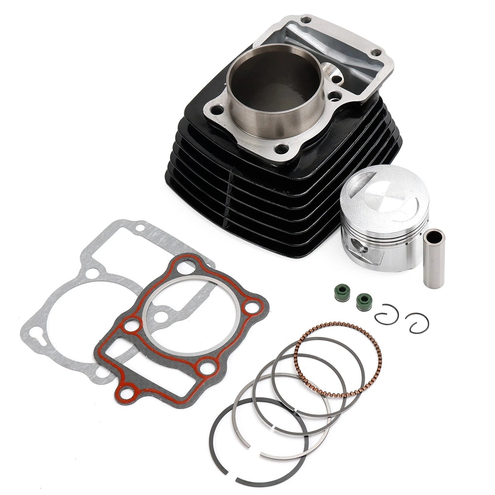 62mm Complete Cylinder Barrel Piston Kit for Italika FT 180