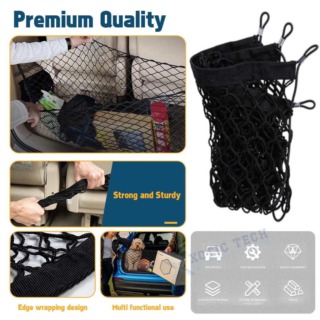 Rear Trunk Envelope Organizer Cargo Net for Hyundai Tucson (2016-2025)