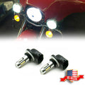 2X Bright White 881 30-SMD LED Fog Lights for Harley Davidson (2006–2017)