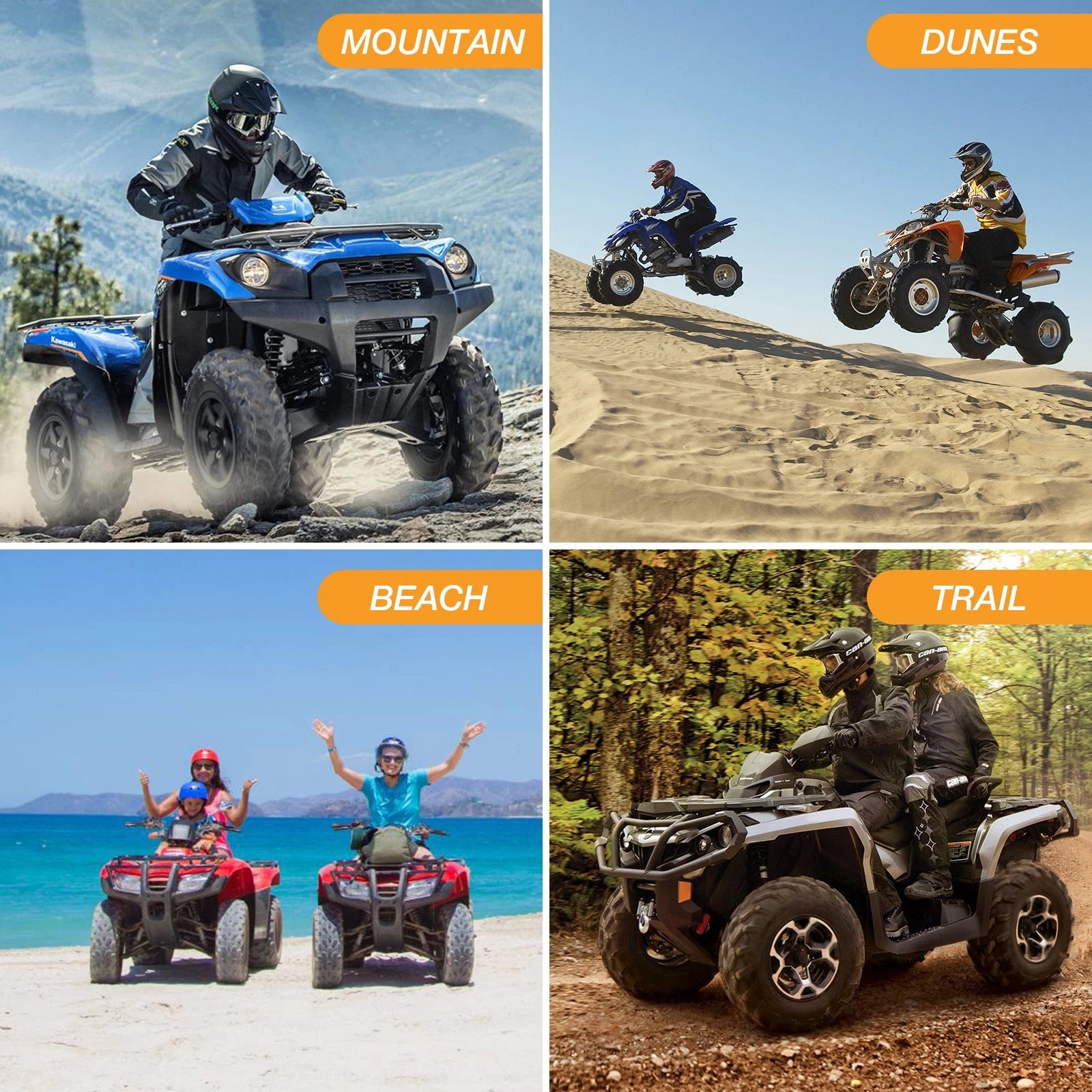 Heavy Duty ATV Cover for CF-Moto CFORCE 600/800 (Waterproof, Outdoor)