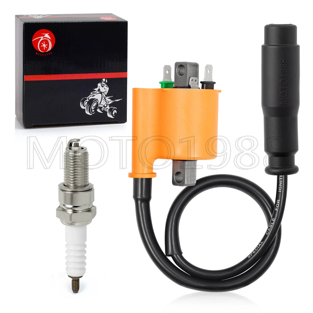 Ignition Coil Pack and Spark Plug for Kawasaki Teryx 750 (2009-2013)