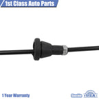 Hood Release Cable for BMW E46 318i 320i 323i 325i 330i 325Ci M3 330xi (1998–2006)