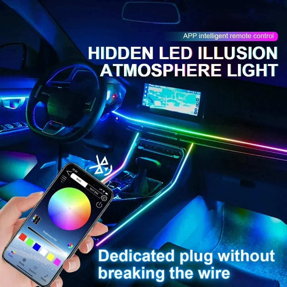 18-In-1 RGB Ambient Light Strip with Remote for Symphony