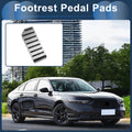 Footrest Pedals Cover for Honda Accord (2018–2021) Aluminum Alloy Silver