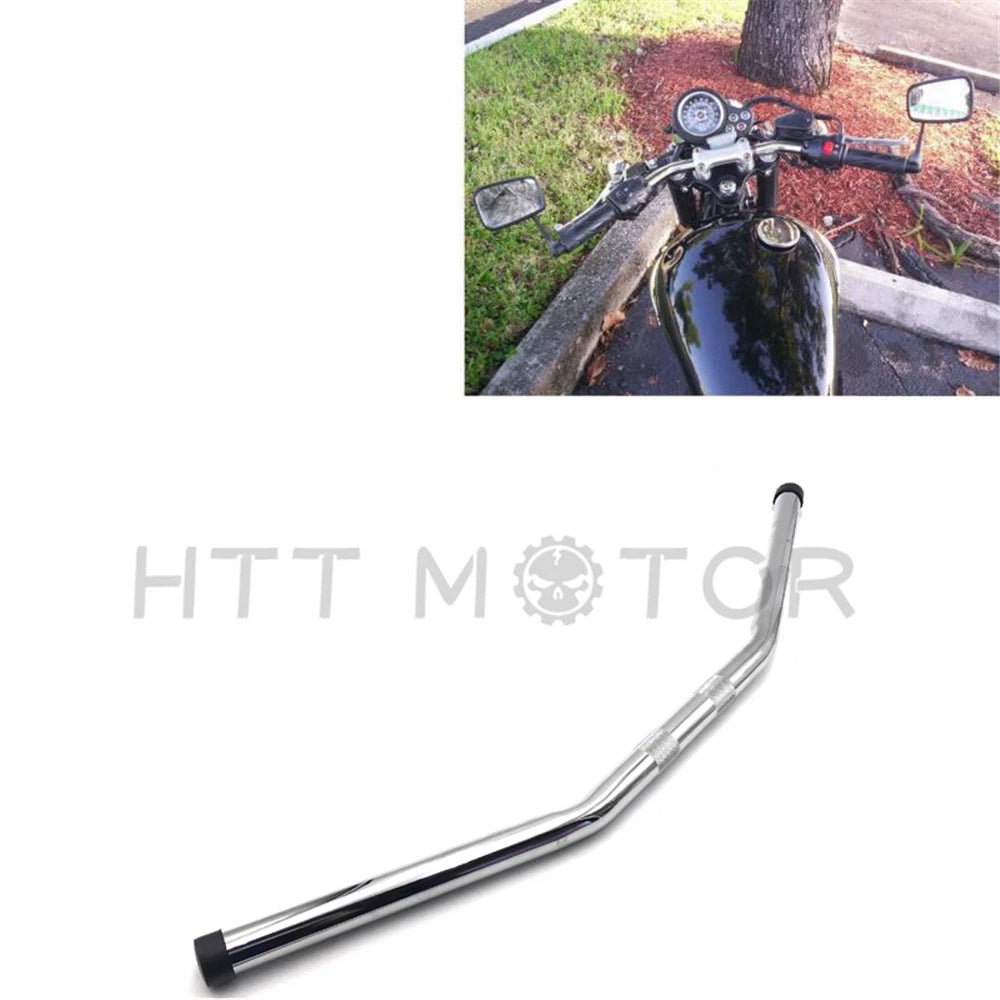 1" Tracker Drag Bar Handlebars for Harley Sportster XL 883 1200 (1986–2023)
