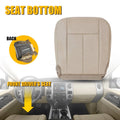 Tan Front Left Bottom Leather Seat Cover for Ford Expedition (2015–2017) EXV