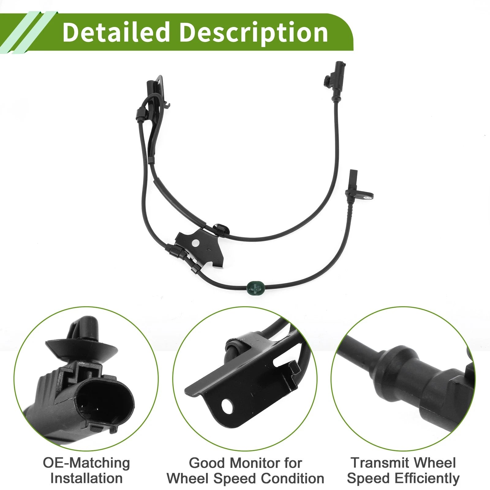 ABS Wheel Speed Sensor No. 8954312090 for Toyota Auris (2007–2012)
