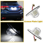Set of 2 LED License Plate Lights for Honda Civic/Fit/CR-V/Odyssey
