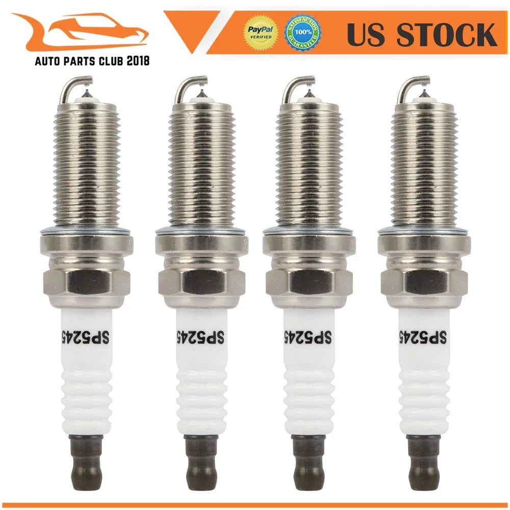 Set of 4 Iridium Spark Plugs for Mitsubishi Lancer (2006) & Subaru WRX STI (2019–2020)