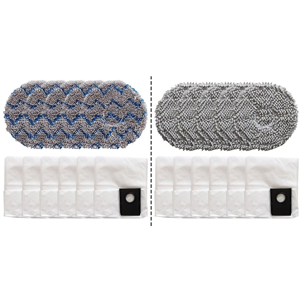 Mop Cloths and Dust Bags Kit for Eureka J15 Pro (Compatible)