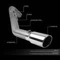 Exhaust Kit for Ram Truck 6.7L (2013–2018) w/5" OD Muffler Tip