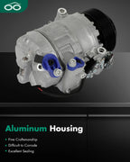 A/C Compressor for BMW 528i (2011) CO 11498C 64509196890