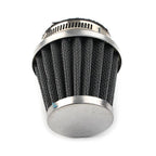 50mm Chrome Air Filter for Honda Yamaha Suzuki Motorcycle ATV Dirt Bike