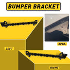 2X Front Bumper Brackets Assembly for Subaru Impreza (2008–2011)