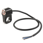 7/8" On Off Switch Button for Motorcycle Handlebar LED Red