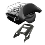 Chopped Trunk Backrest & Mounting Rack for Harley Electra Glide (2009–2013)