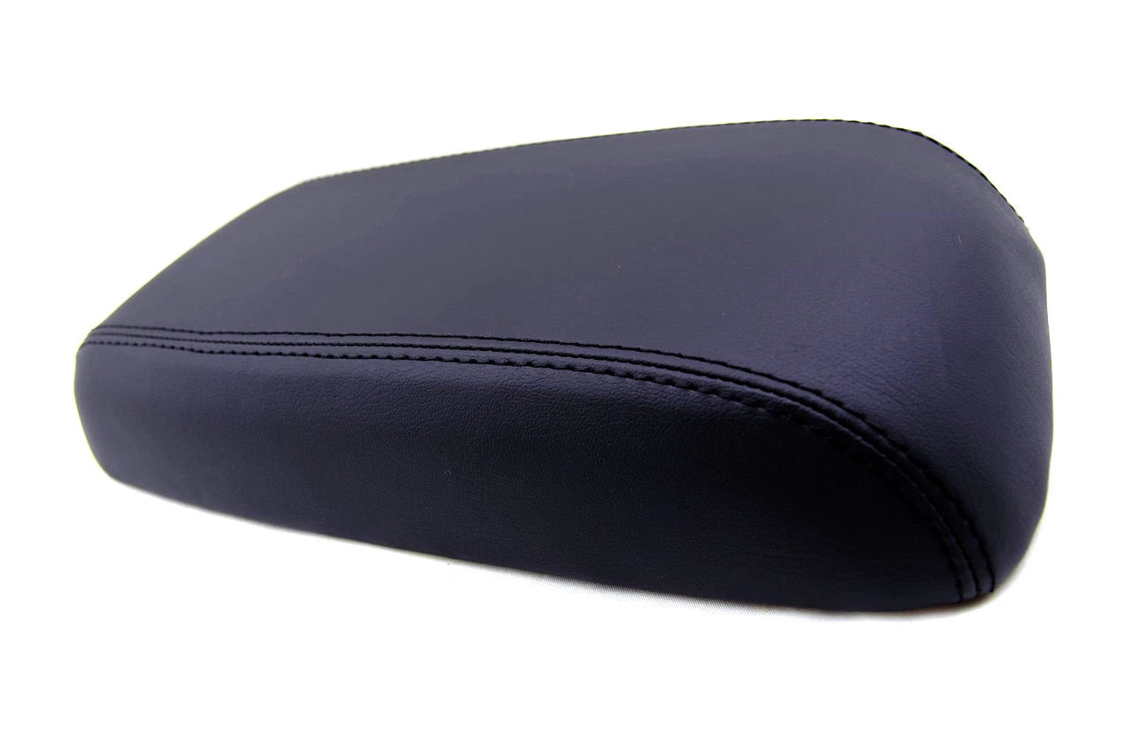 Center Console Armrest Cover for Ford Escape (2005–2007) Black Gray Stitch