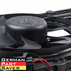 Radiator Cooling Fan Assembly for VW Golf Jetta CC Eos Passat Tiguan (2006–2018)