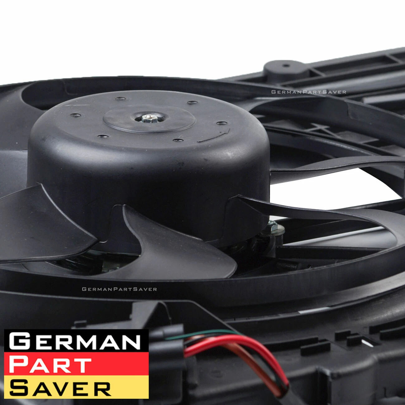 Radiator Cooling Fan Assembly for VW Golf Jetta CC Eos Passat Tiguan (2006–2018)