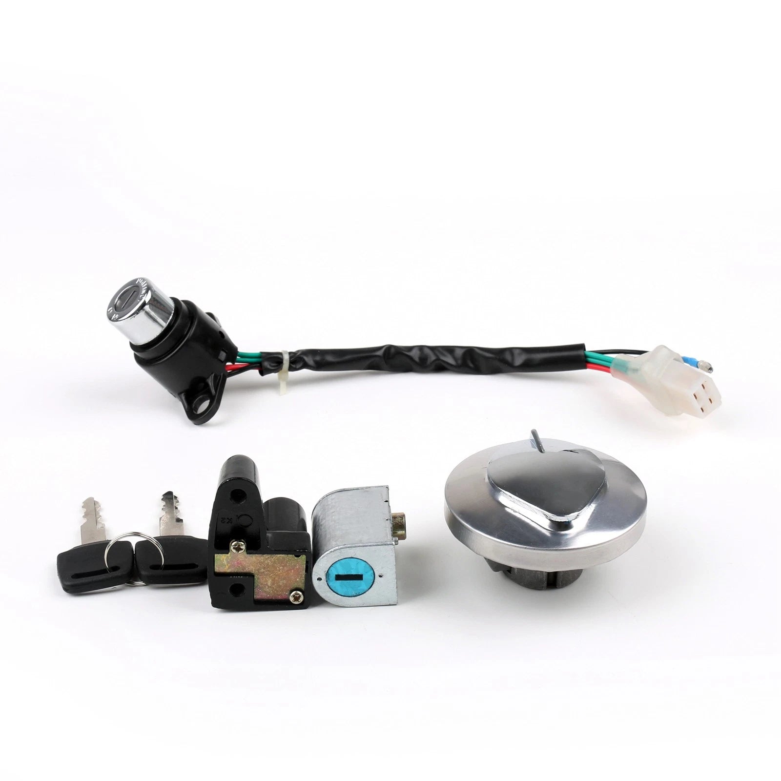 Ignition Switch Lock & Fuel Gas Cap Key Set for Honda CMX250 (1985–2014)