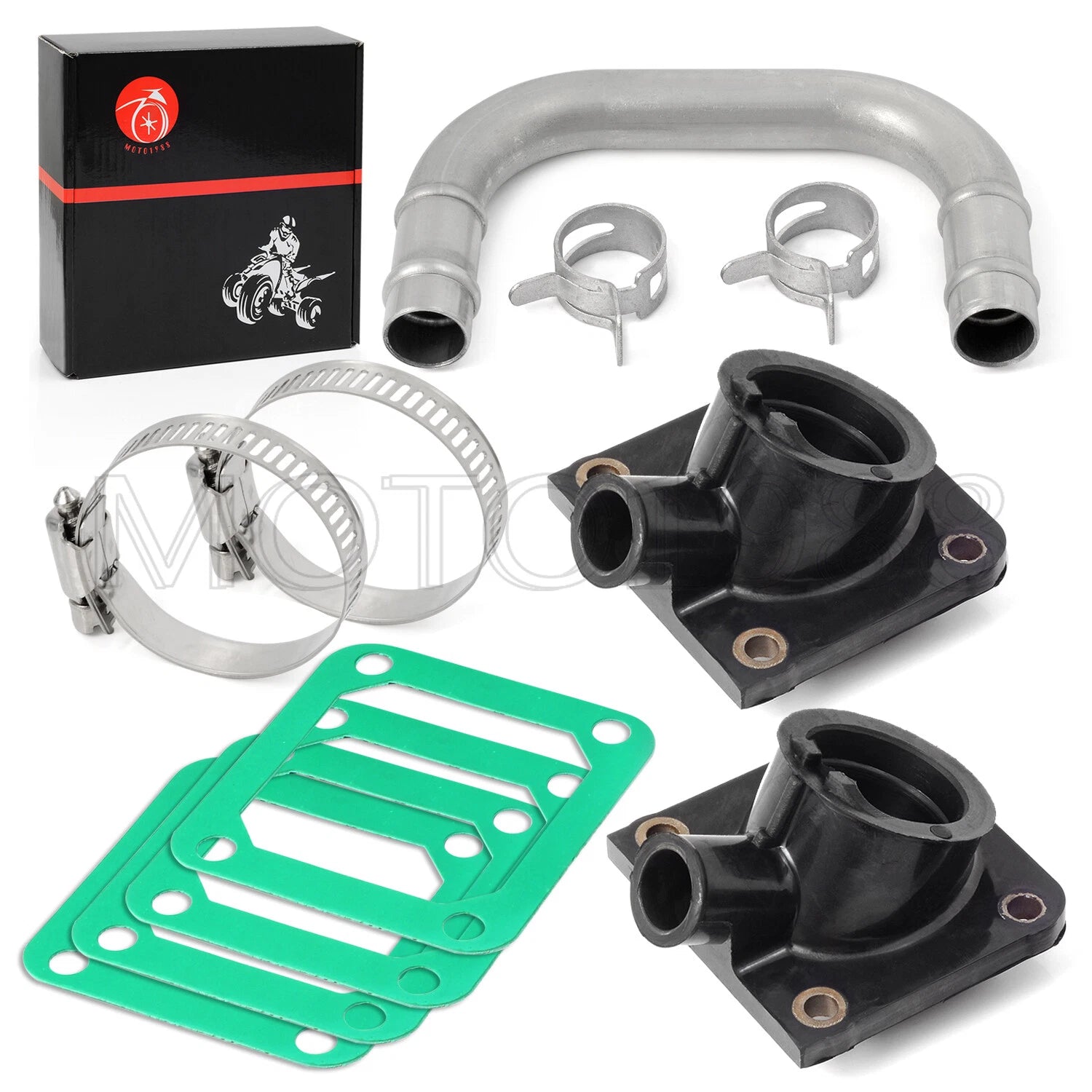 Carburetor Intake Manifold Boot & Gaskets for Yamaha Banshee 350 (1987–2006)