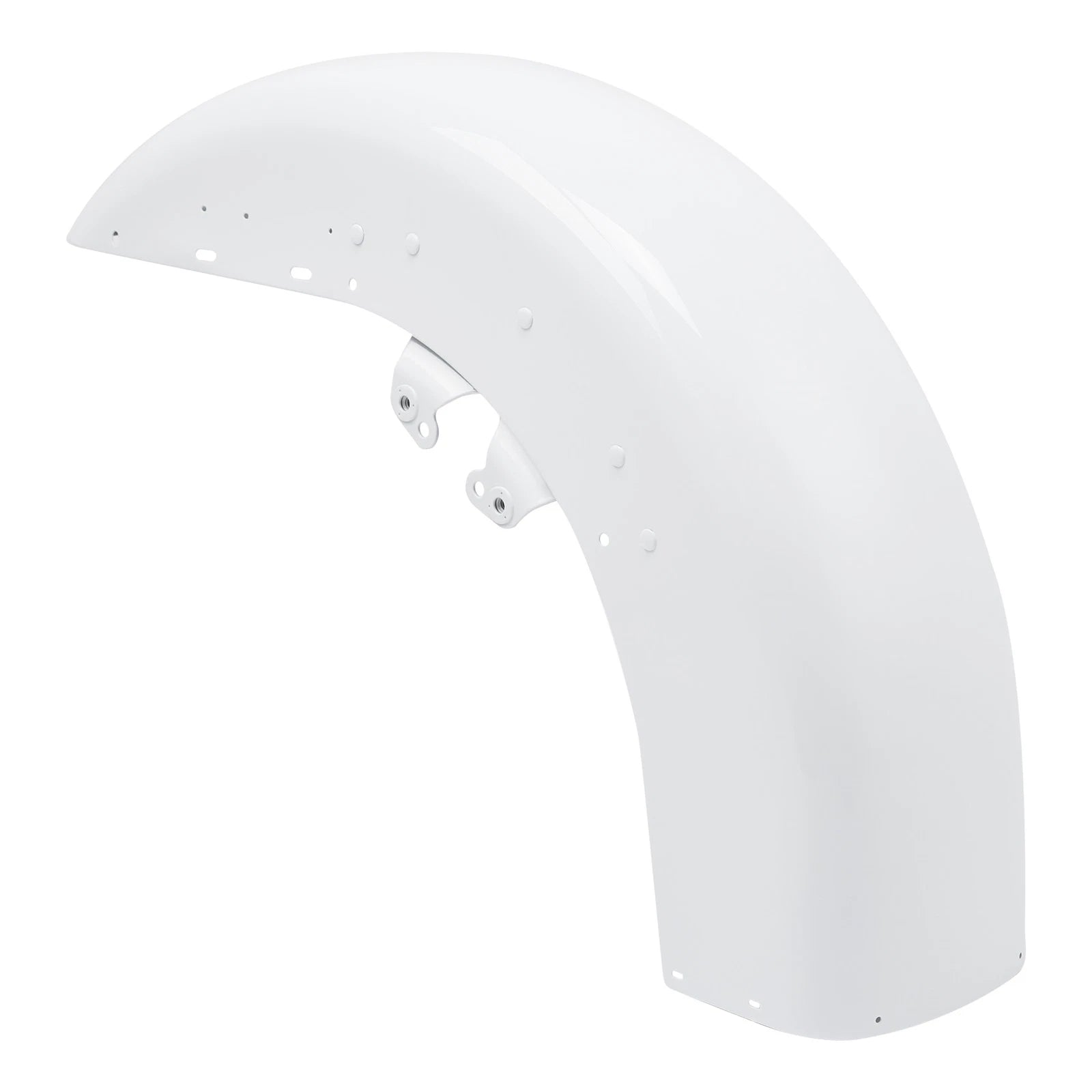 Front Fender for Harley Road King Electra Glide (2014–2023) Stone Washed White Pearl