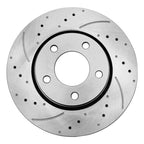 Front Drilled Rotors & Ceramic Brake Pads for Town & Country (2008–2016)