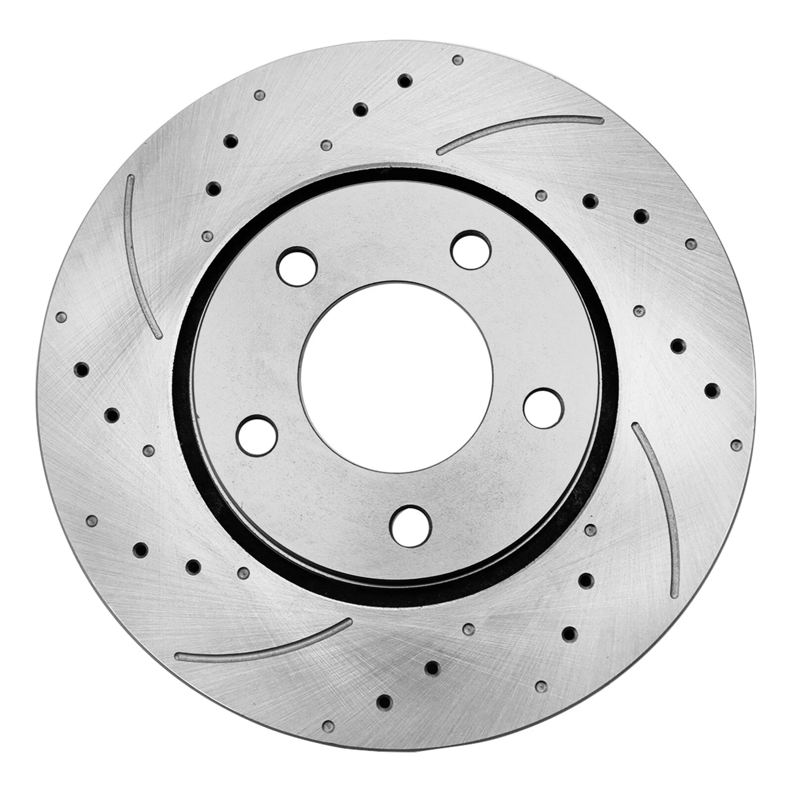 Front Drilled Rotors & Ceramic Brake Pads for Town & Country (2008–2016)