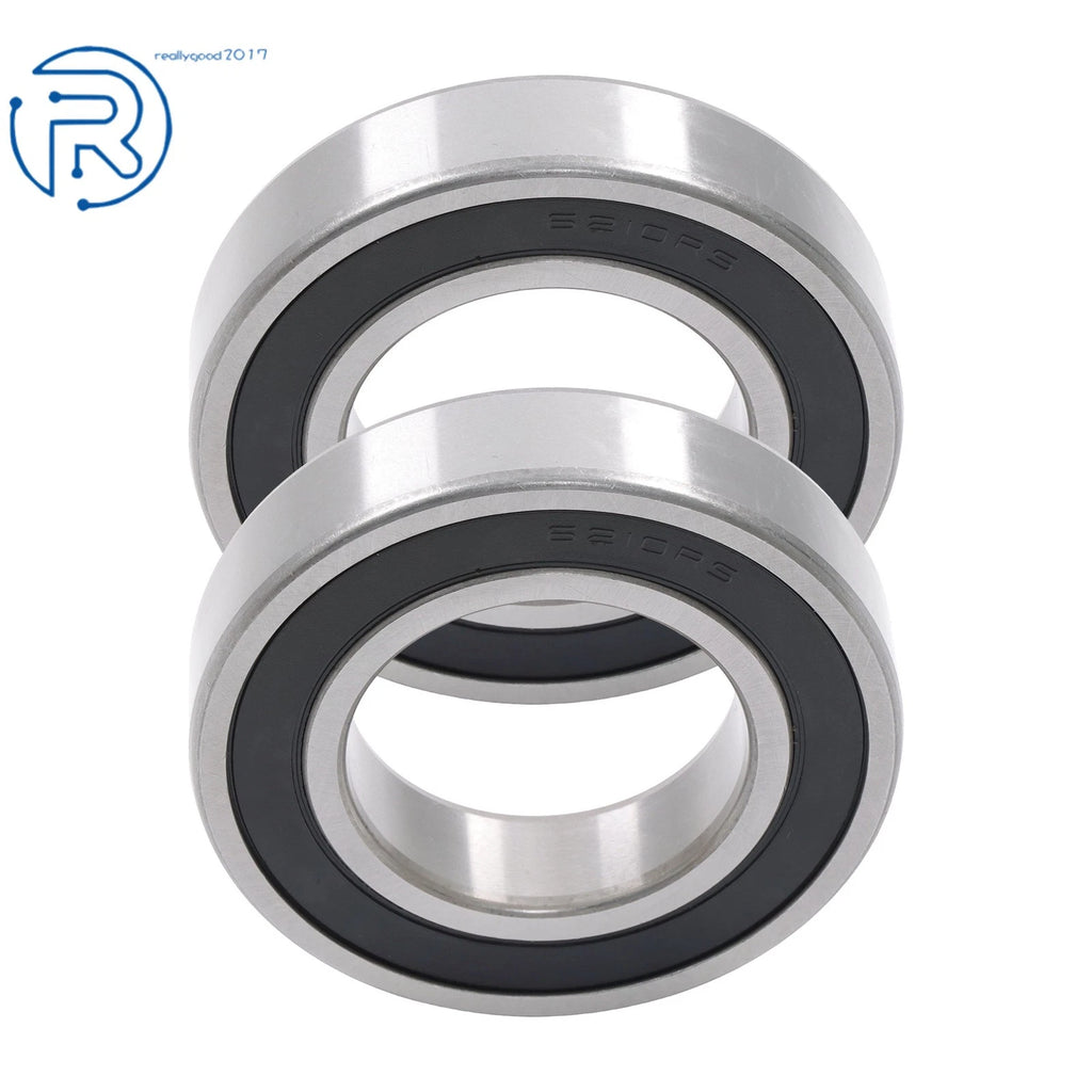 2Pcs 6210-2RS C3 EMQ Ball Bearing for (50×90×20mm)