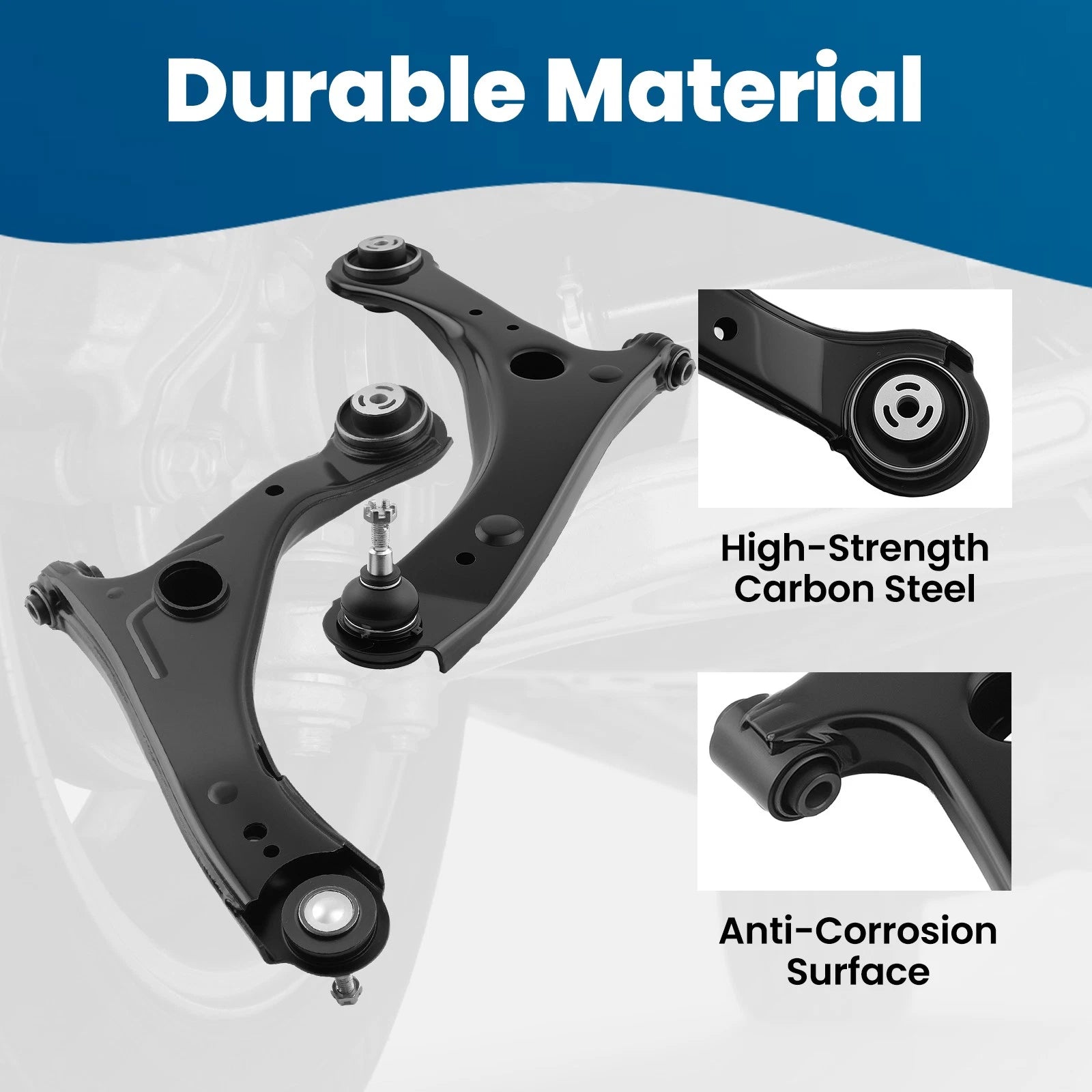 Front Lower Control Arm Tie Rod for Volkswagen Routan (2009–2014), RAM C/V (2012–2015)
