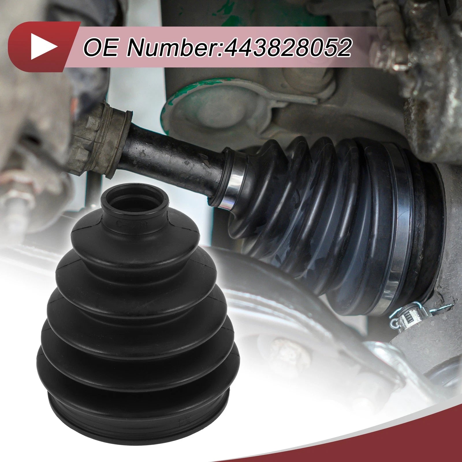 Outer CV Joint Boot Kit with Clamps for Toyota Camry (2007–2009) No.443828052