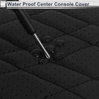Center Console Cover with Storage Bag for BMW X7 (2019–2023) Black 1 Pair