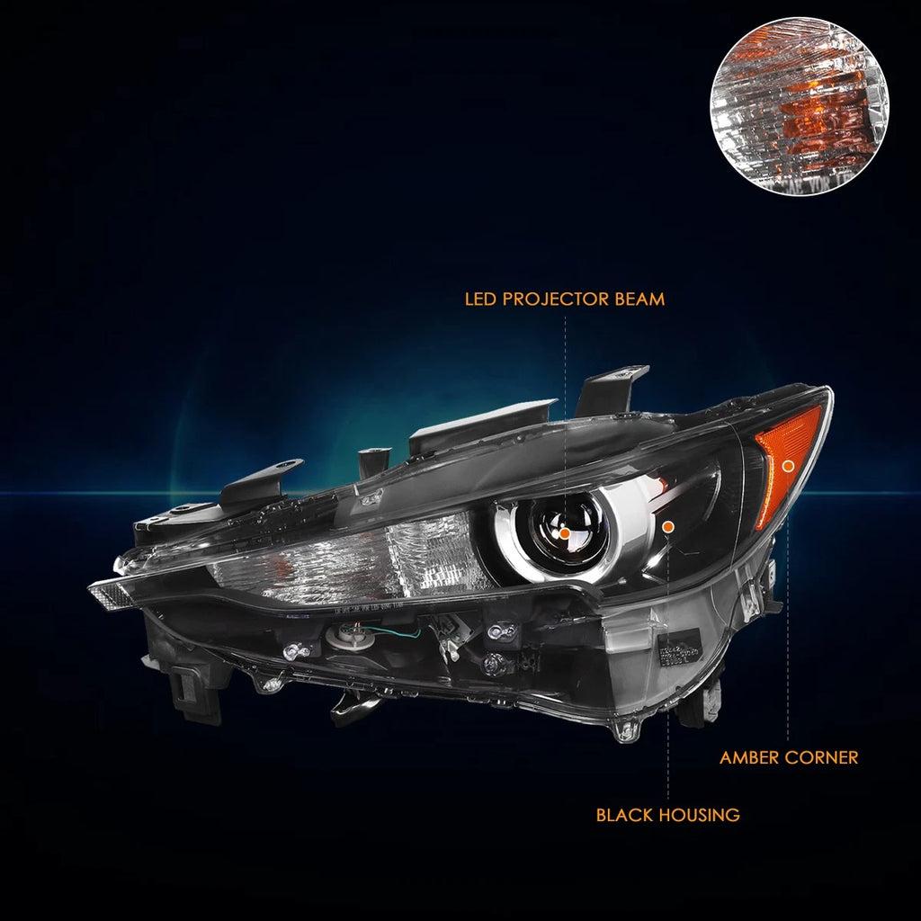 Left Side LED Projector Headlight Lamp for Mazda CX-5 (2017–2021)