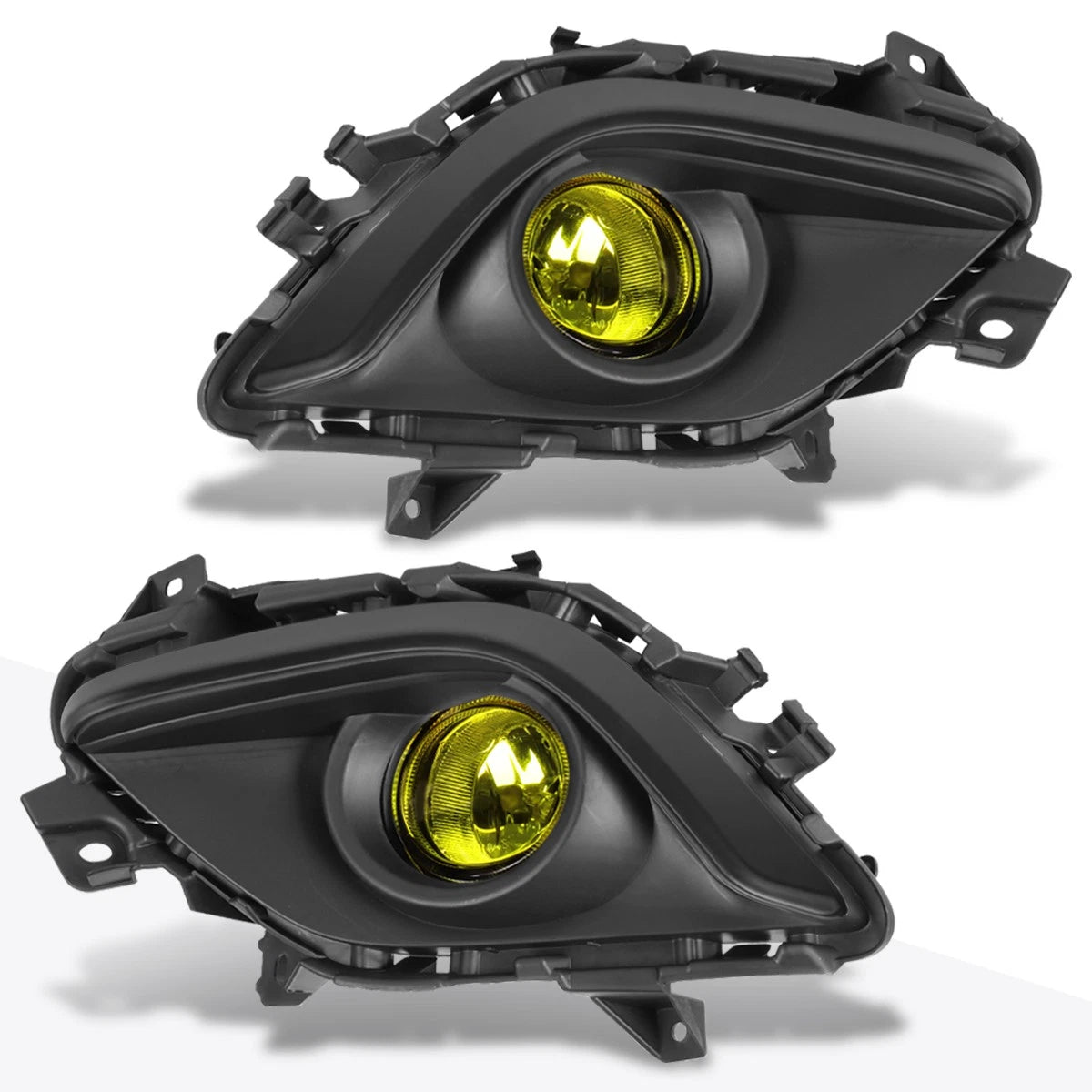 Fog Lights for Mazda 6 (2014–2016) - Amber Lens, Switch, Black Bezel