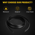 10ft Windshield Rubber Molding Seal Trim for Universal Windscreen/Sunroof