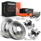 Pair Rear Brake Rotors & Pads for Ford Explorer Mountaineer (1991–2001)