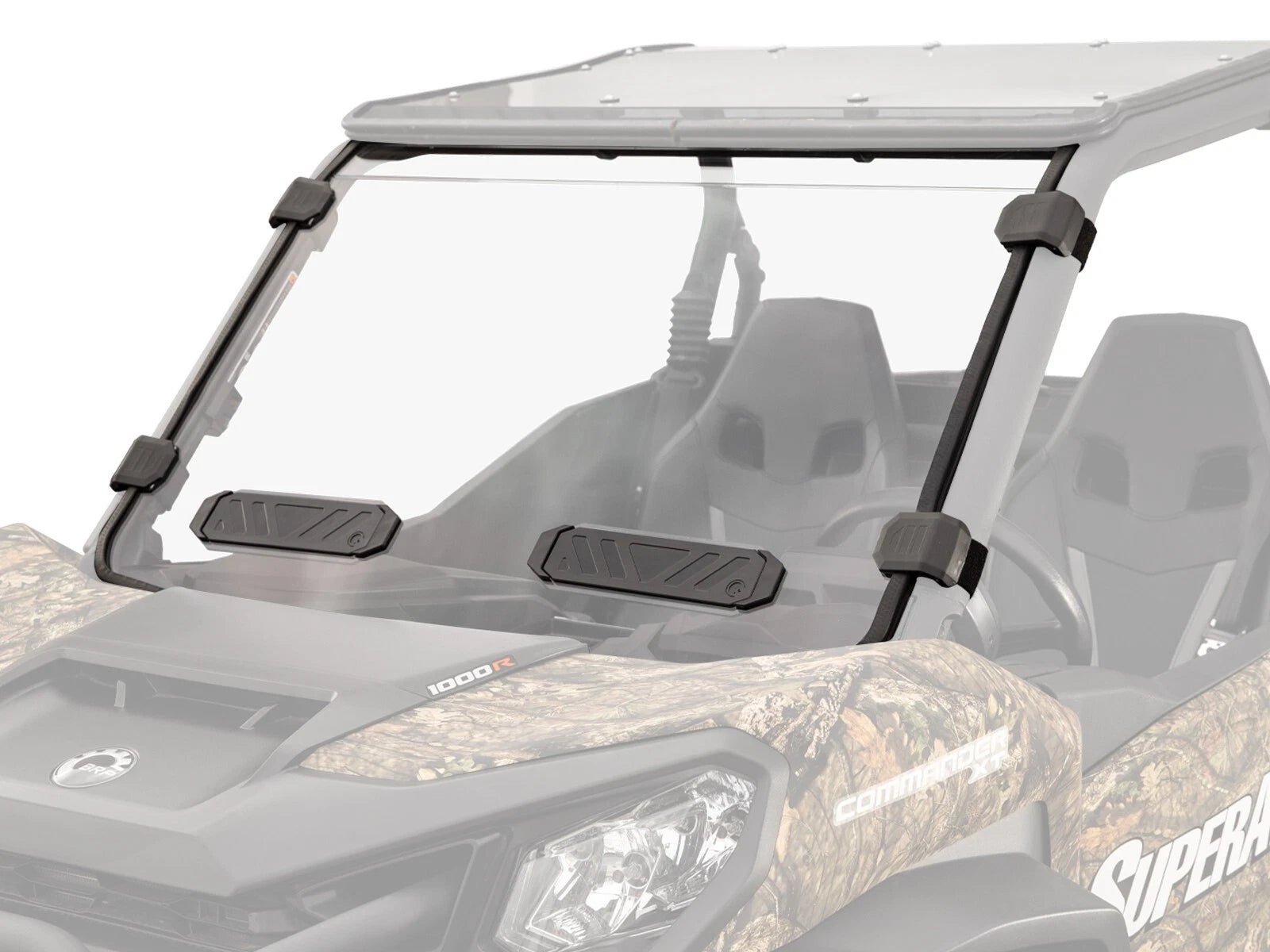 Scratch Resistant Vented Windshield for Can-Am Maverick Trail (2018–2023)
