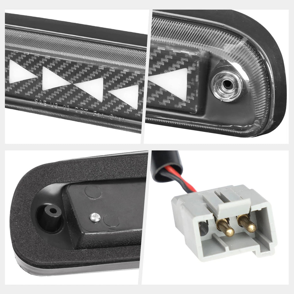 Sequential Triangle LED Third Tail Brake Light for Ford F250-F550 SD (1999–2016)