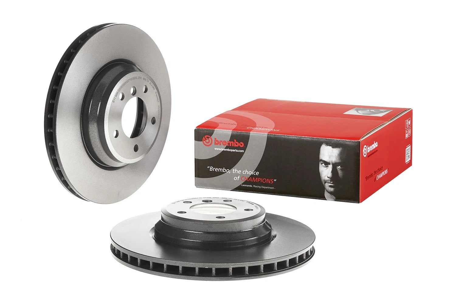 Brembo Coated 348mm Disc Brake Rotor for BMW E84 E90 E92 E93 (2007–2013)