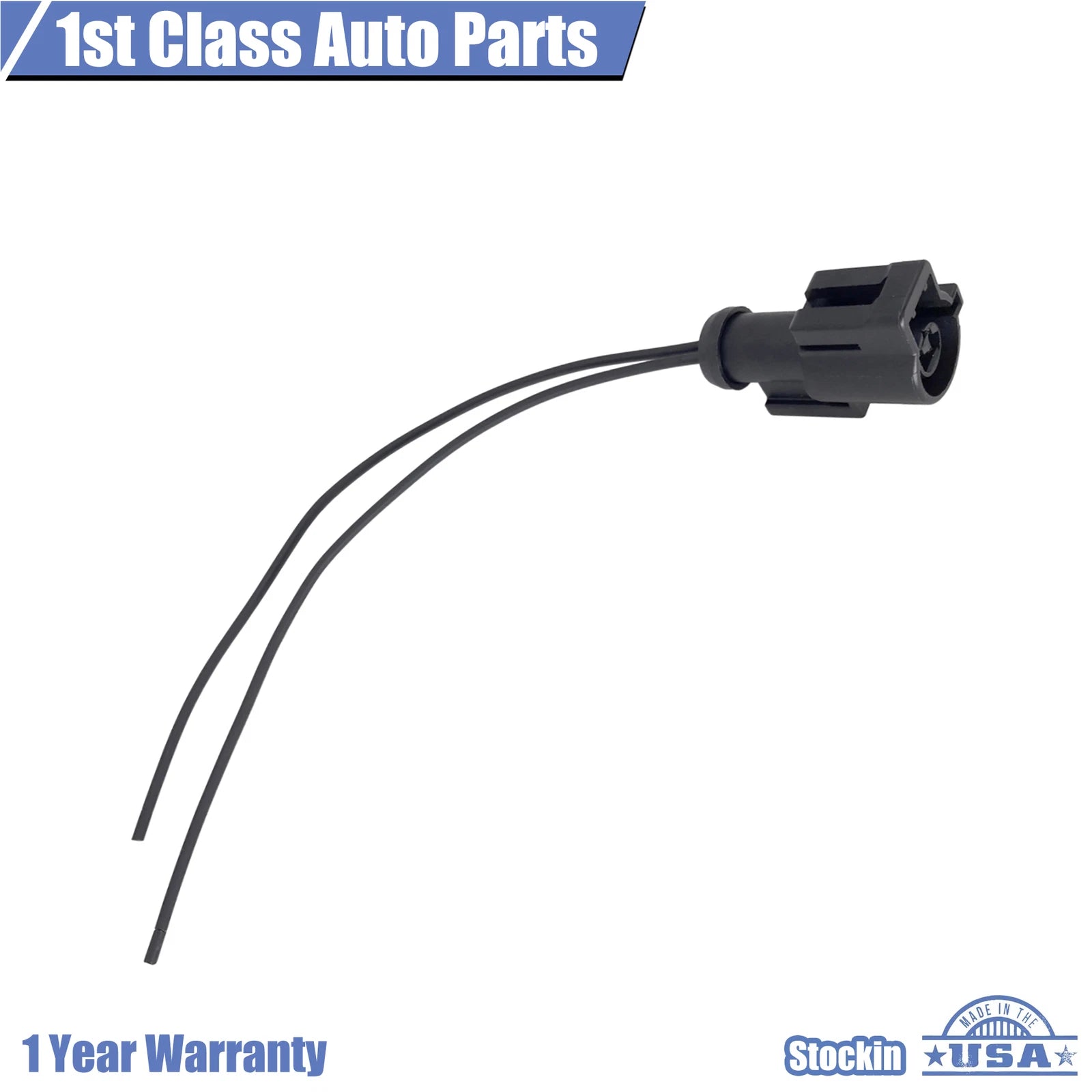 ABS Wheel Speed Sensor & Connector for Ford