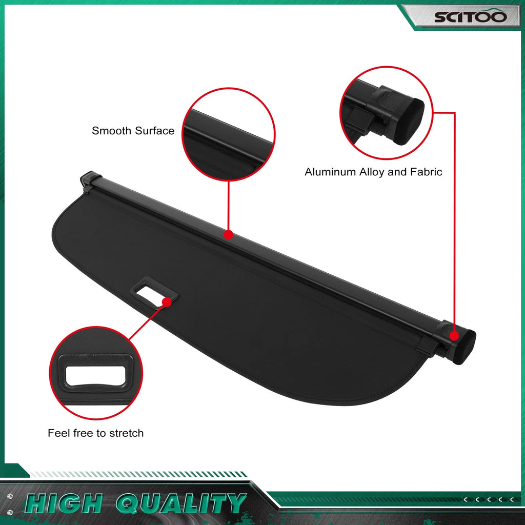 Retractable Cargo Cover for Lexus RX350 RX450h (2016–2022)