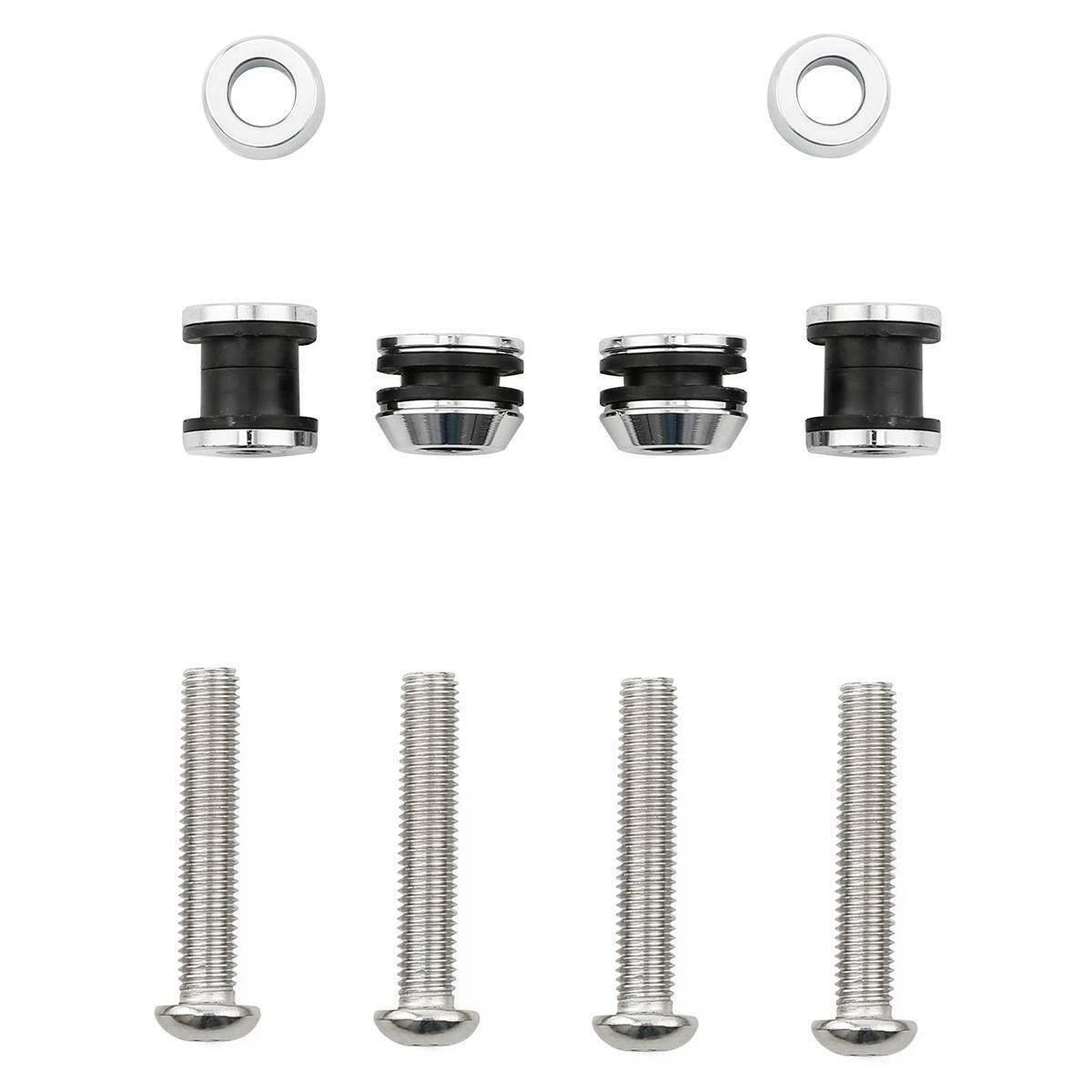 Luggage Rack Docking Hardware Kit for Harley Street XG500 XG750 (2015–2020) Chrome