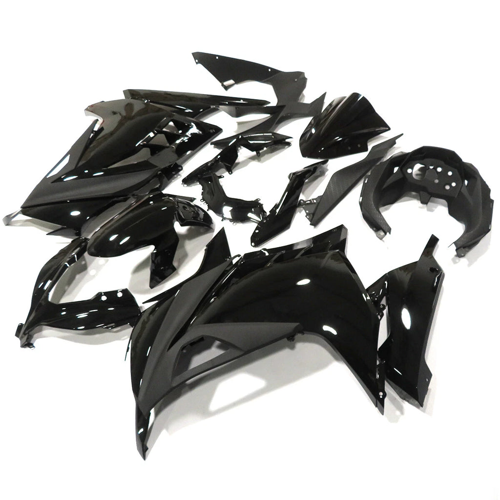 Fairing Kit for Kawasaki Ninja 300 (2013–2017) - Glossy Black