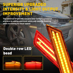 Set of 2 Smoked Side Marker Lights for Chevrolet Camaro (2010–2015)