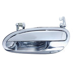 2 x Front / Rear Left Outer Door Handle Chrome for Holden Commodore (1997-2006)