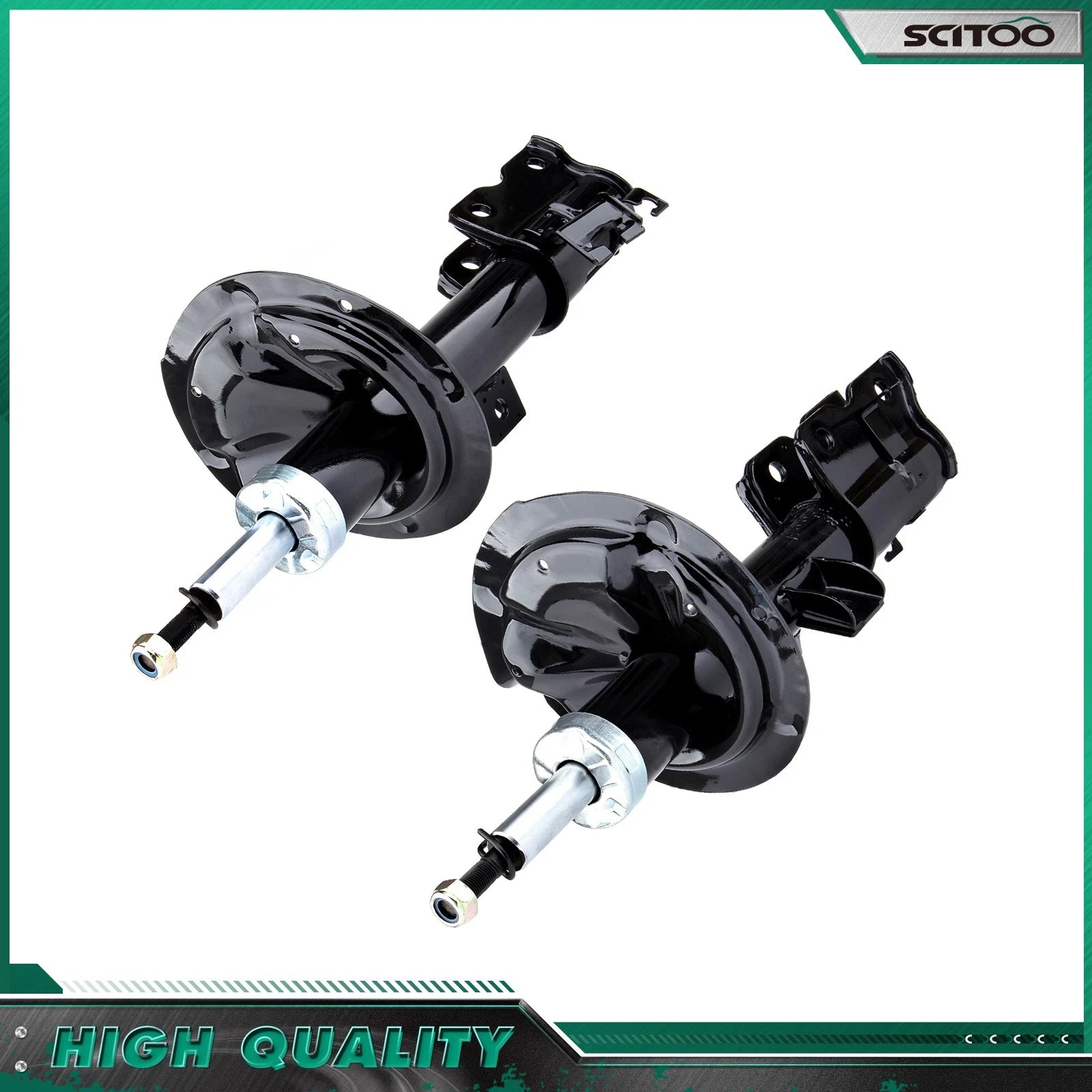 Set of 2 Front Struts Shocks Absorbers for Nissan Murano (2003–2007)